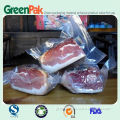 high temperature vacuum transparent plastic bag for food use